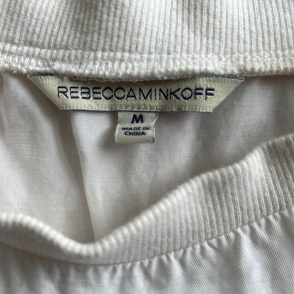 Rebecca Minkoff White crop‎ Top - Picture 3 of 4